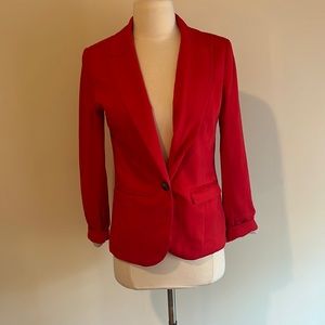 H&M Red Blazer sz 6